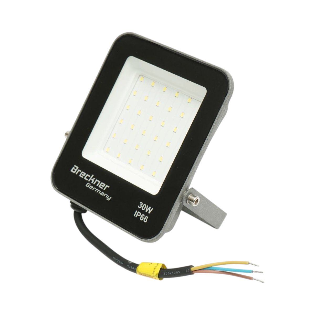 Proiector LED 30W, 220V, 6500K, 2700lm tip Flood 135x115x28mm IP66 Breckner Germany