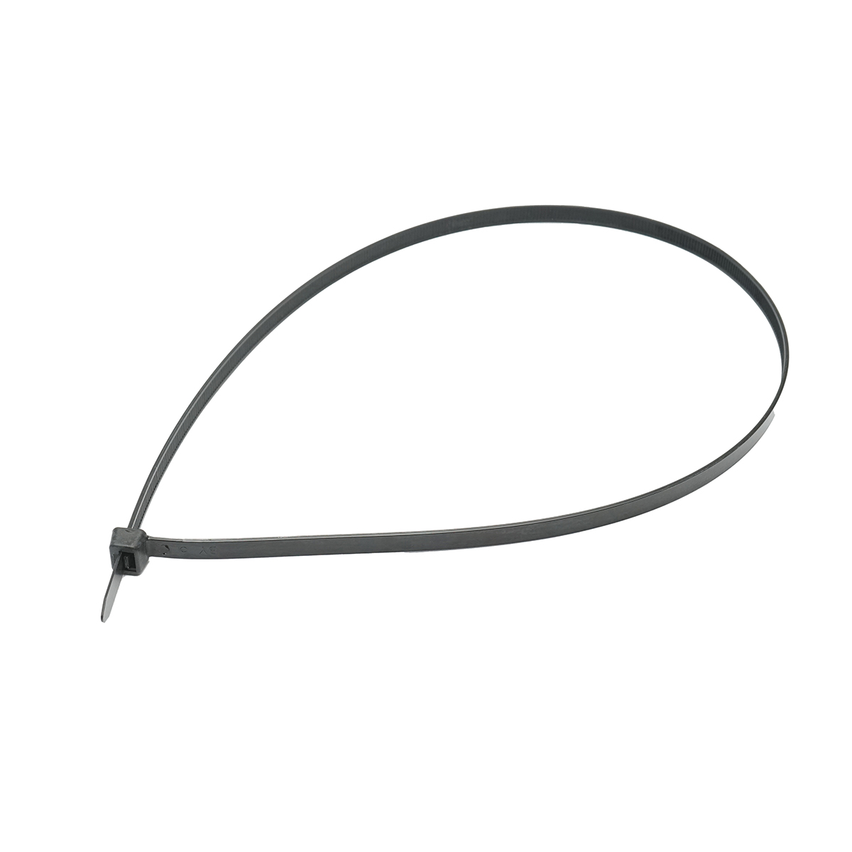 Faseta, colier plastic negru 8.8x760mm 100 buc/set Breckner Germany - imagine 3