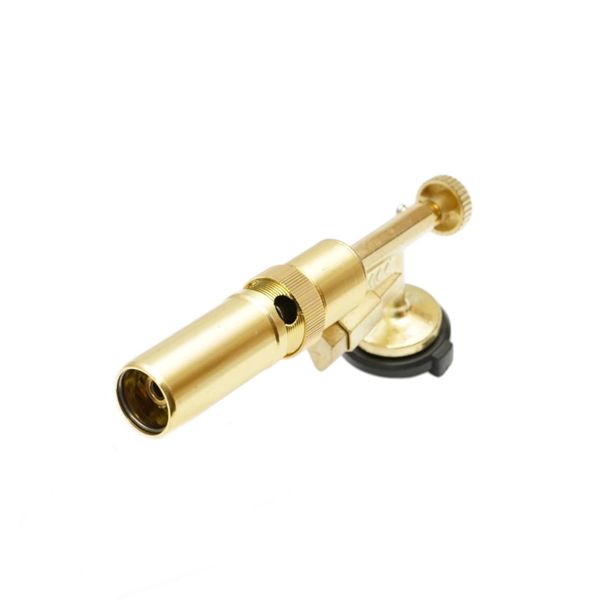 Cap arzator butelie gaz spray, rotire 360 grade, aprindere piezo, flacara reglabila 1300°C Flame Gun - imagine 2