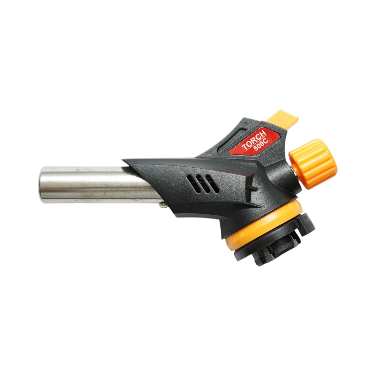 Cap arzator butelie gaz spray, rotire 360 grade, aprindere piezo, flacara reglabila 1300°C