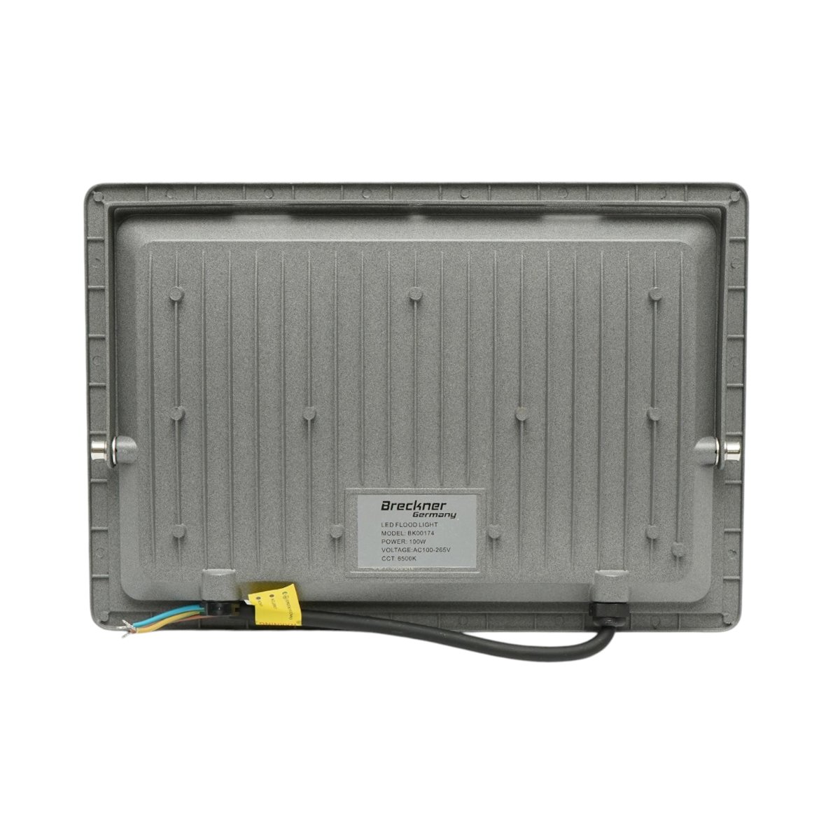 Proiector LED 100W, 100-265V, 6500K, 10000lm tip Flood 285x195x30mm IP66 Breckner Germany - imagine 3