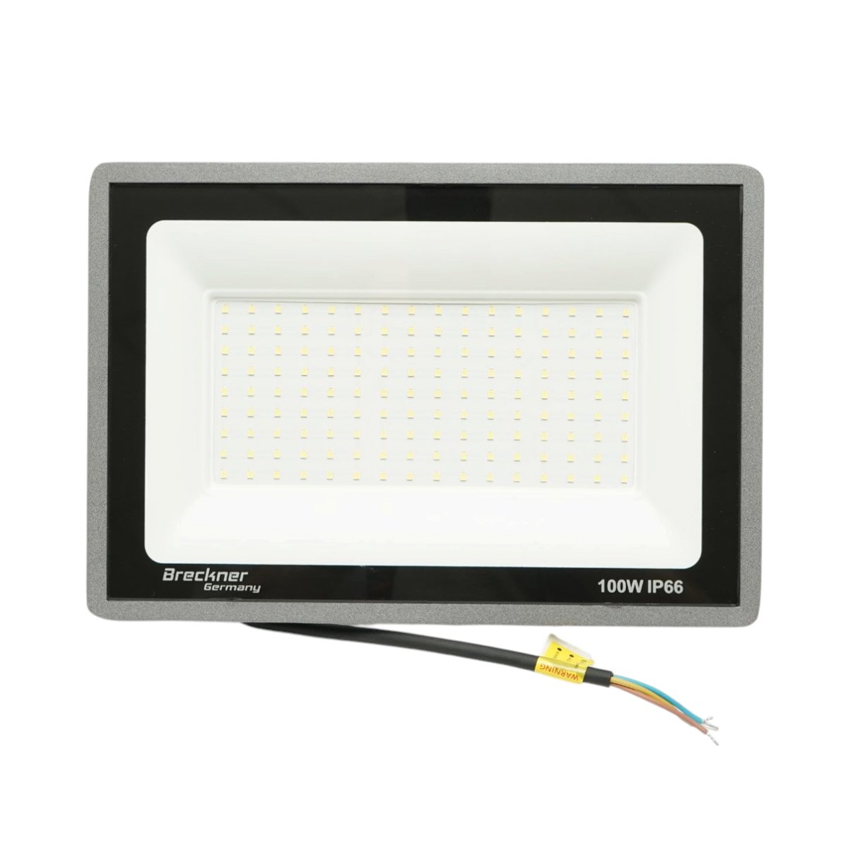 Proiector LED 100W, 100-265V, 6500K, 10000lm tip Flood 285x195x30mm IP66 Breckner Germany - imagine 2