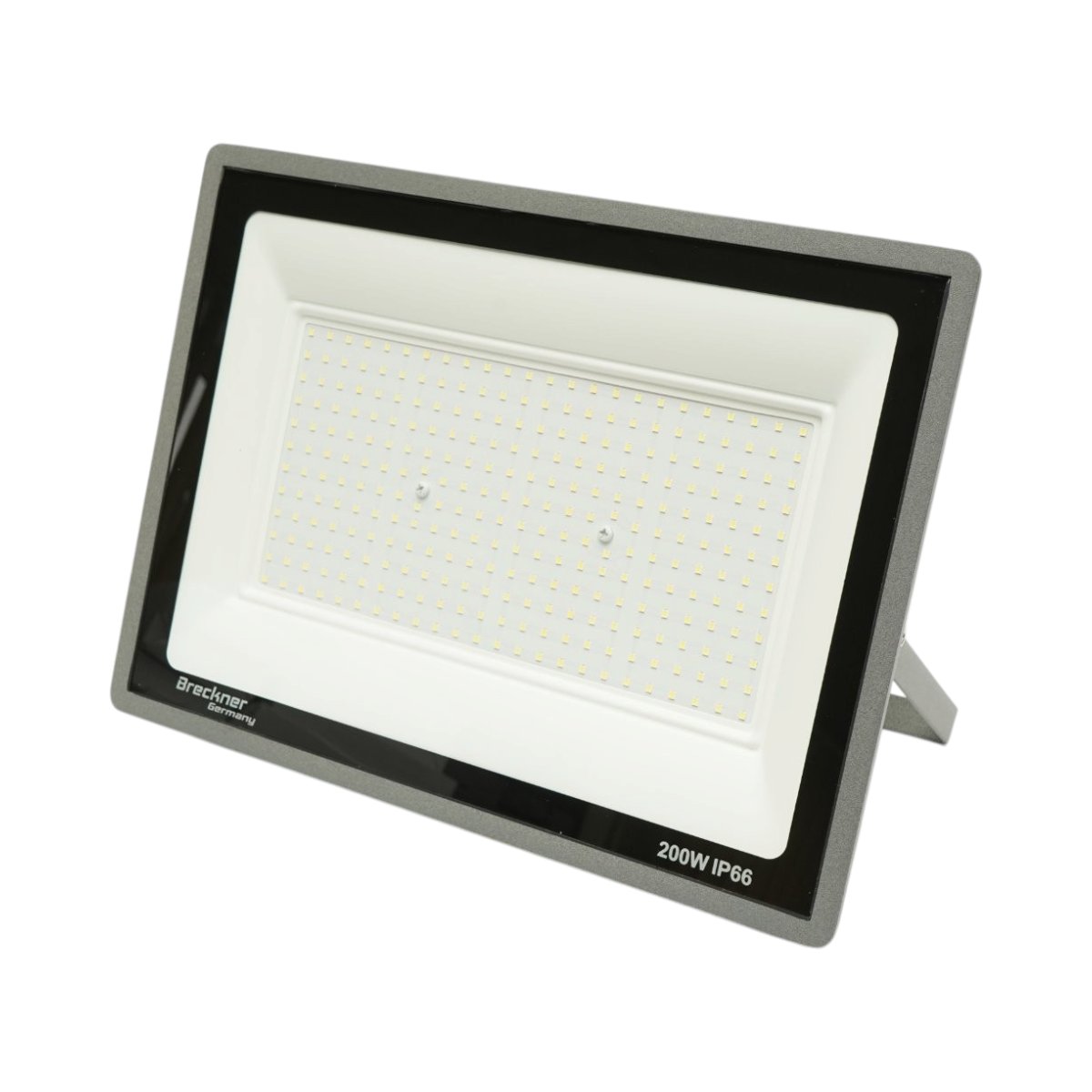 Proiector LED 200W, 100-265V, 6500K, 20000lm tip Flood 375x270x30mm IP66 Breckner Germany
