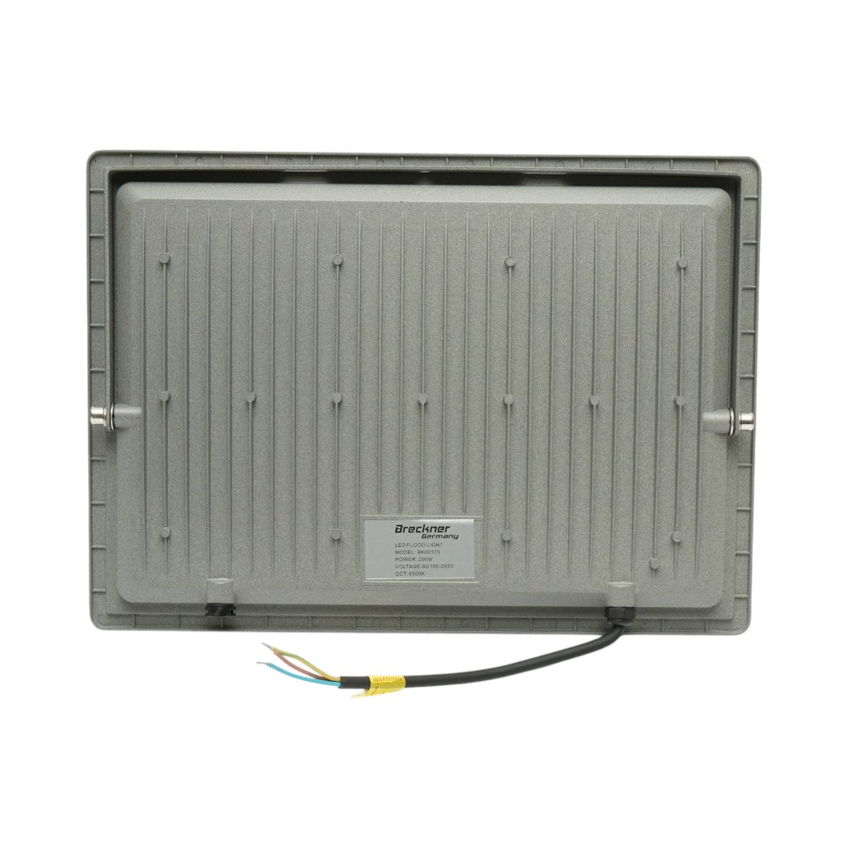 Proiector LED 200W, 100-265V, 6500K, 20000lm tip Flood 375x270x30mm IP66 Breckner Germany - imagine 3