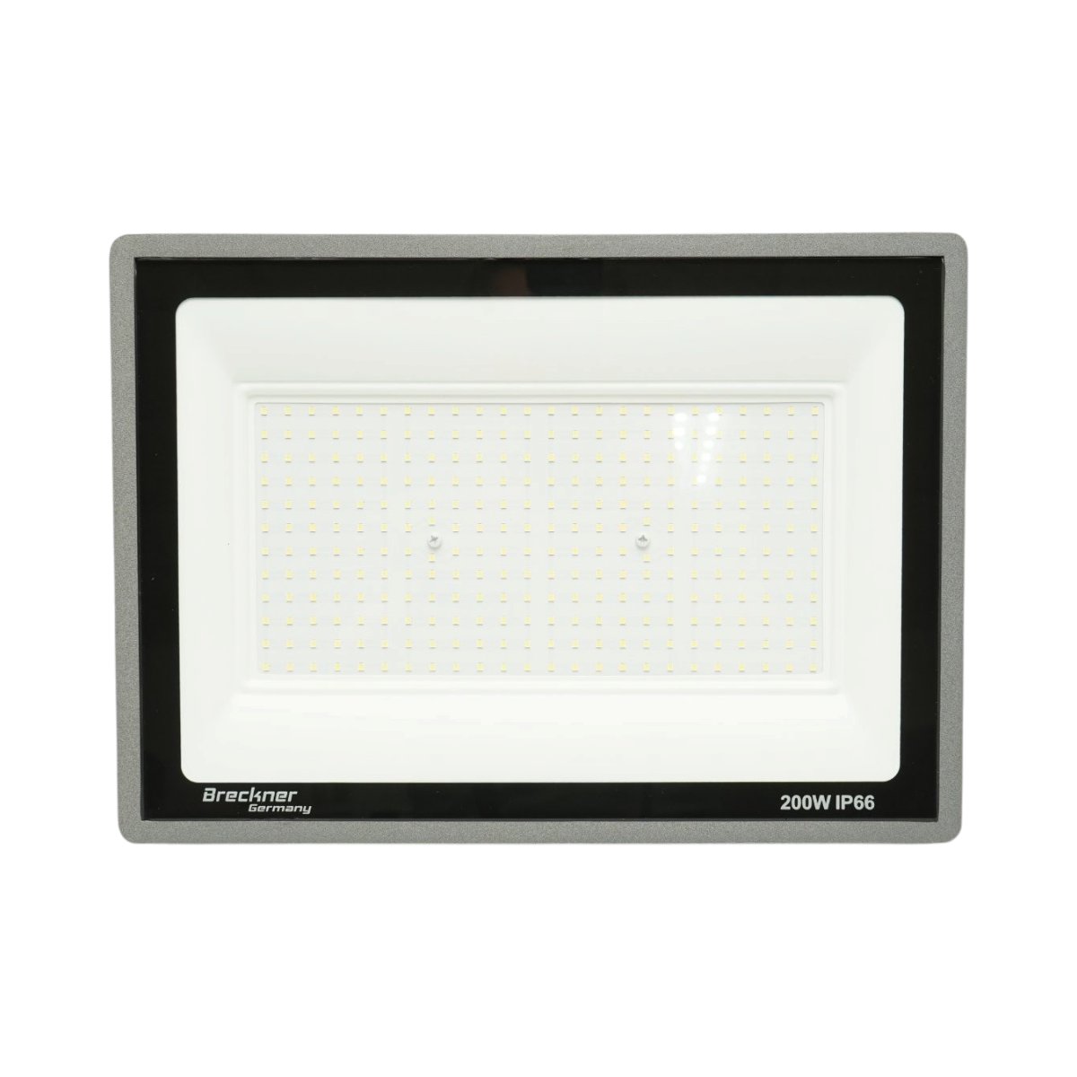Proiector LED 200W, 100-265V, 6500K, 20000lm tip Flood 375x270x30mm IP66 Breckner Germany - imagine 2