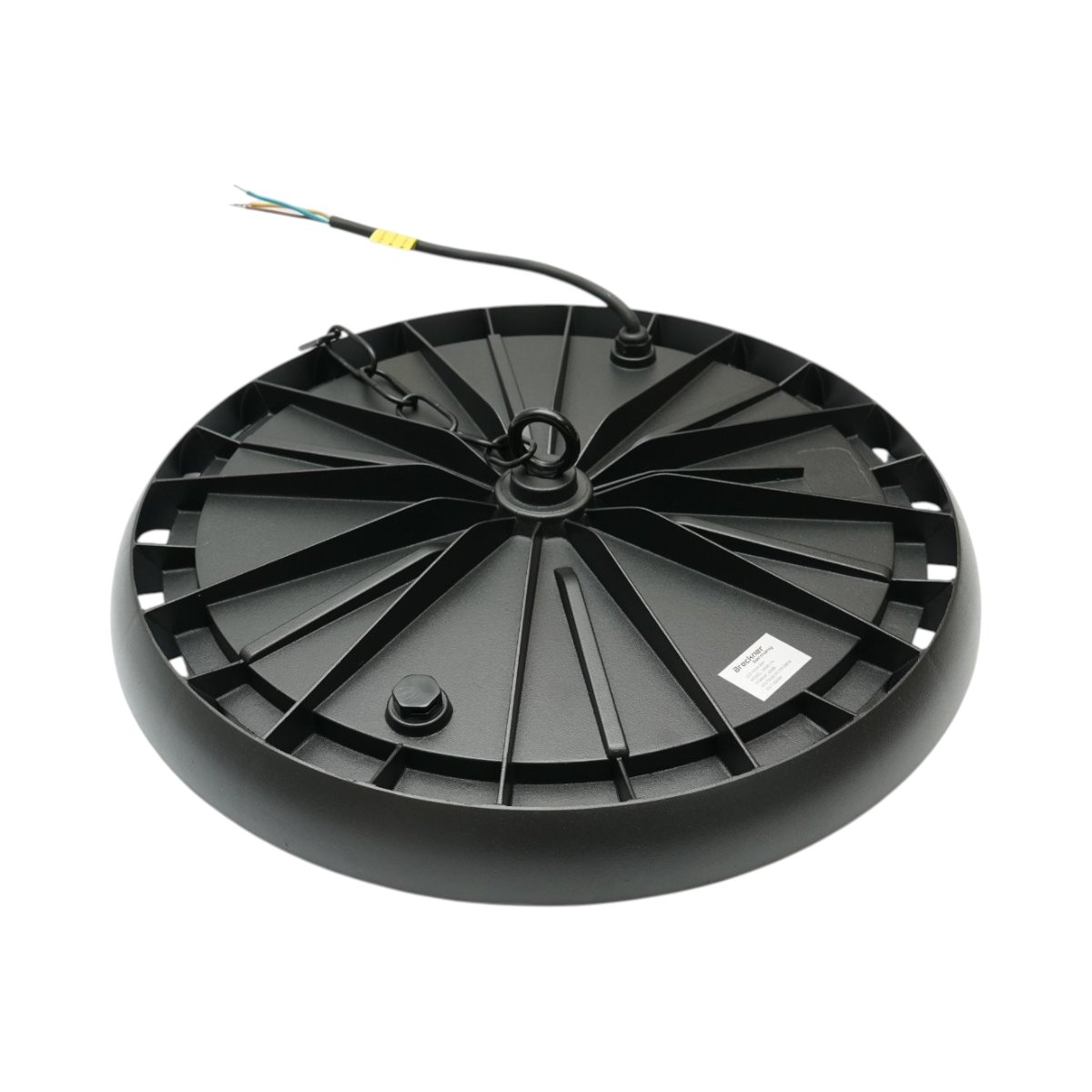 Lampa industriala LED UFO High-Bay 200W, 100-265V, 6500K, 24000lm pentru hale, depozite 365x32mm IP65 Breckner Germany - imagine 7