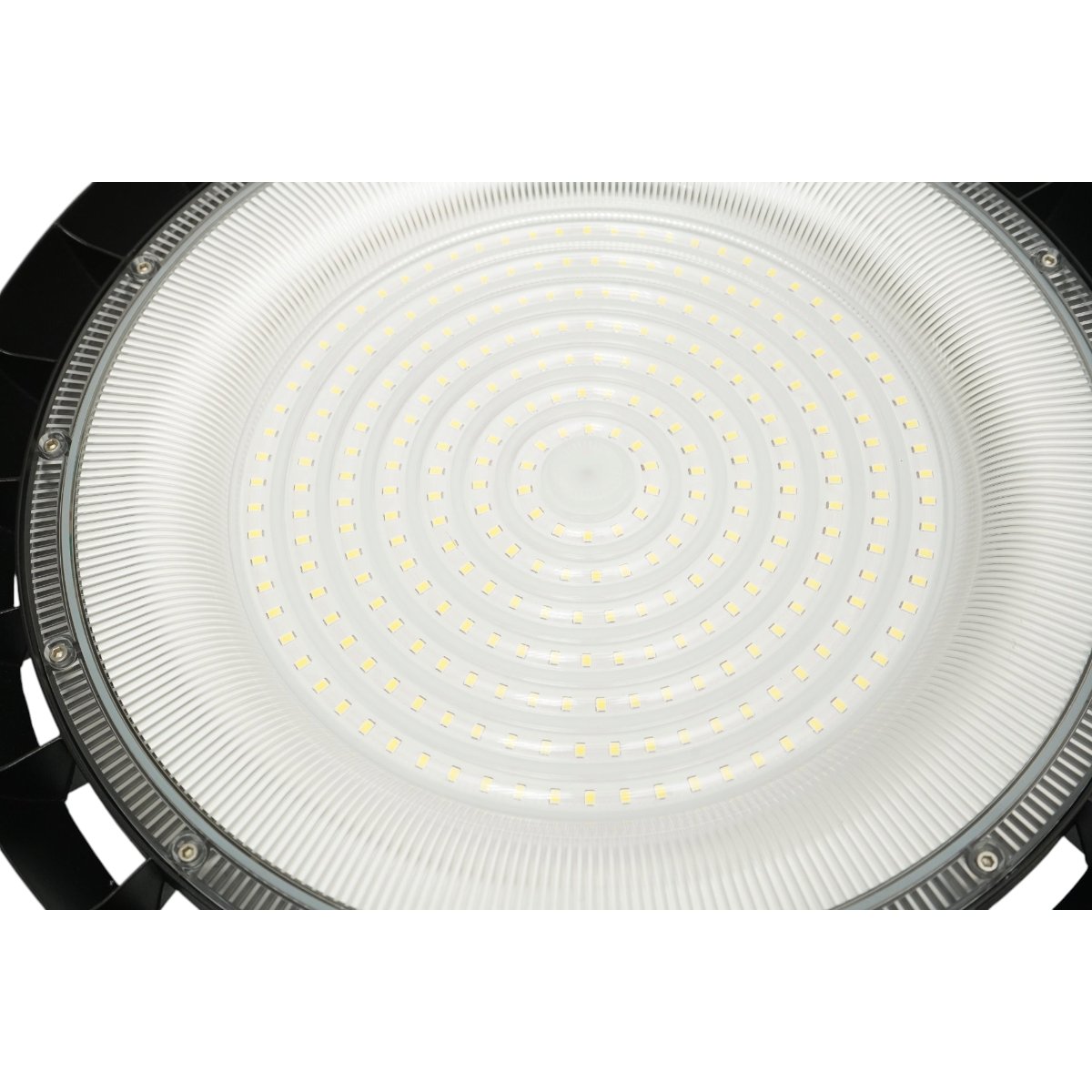 Lampa industriala LED UFO High-Bay 200W, 100-265V, 6500K, 24000lm pentru hale, depozite 365x32mm IP65 Breckner Germany - imagine 9