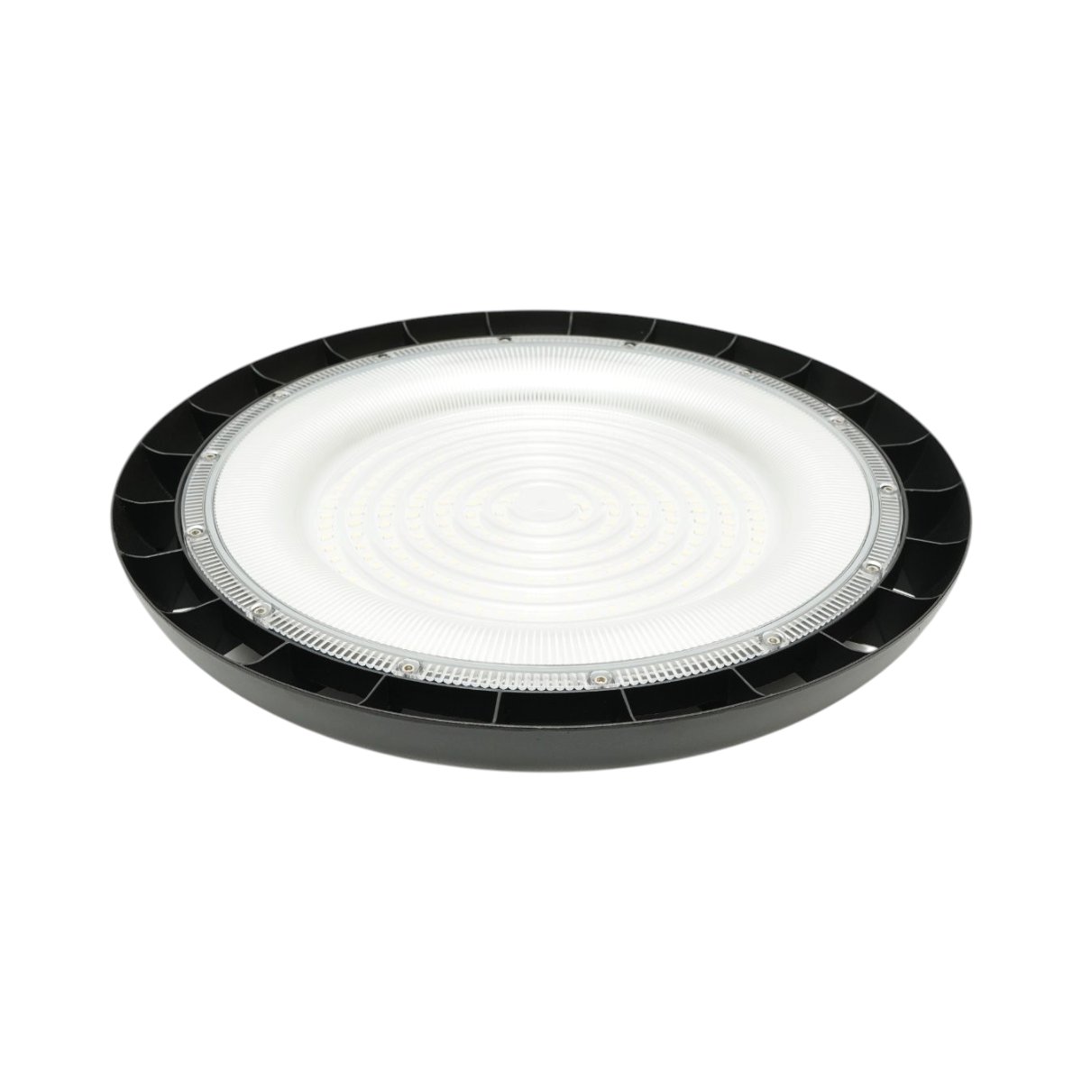 Lampa industriala LED UFO High-Bay 200W, 100-265V, 6500K, 24000lm pentru hale, depozite 365x32mm IP65 Breckner Germany - imagine 8
