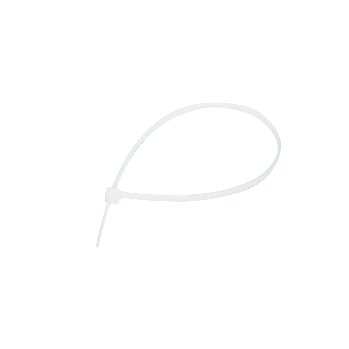 Faseta colier plastic alb 3.5x250mm 100 buc/set Breckner Germany - imagine 3