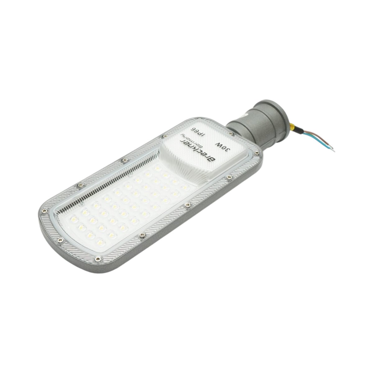 Lampa iluminat stradal LED 30W, 100-265V, 6500K, 3300lm cu prindere pe stalp 285x100x25mm IP66 Breckner Germany - imagine 6