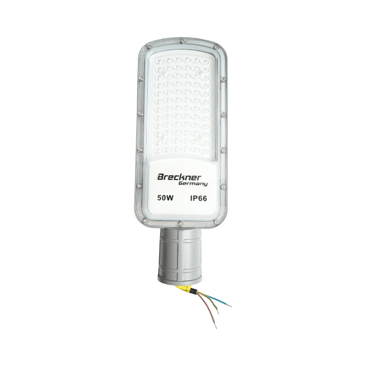 Lampa iluminat stradal LED 50W, 100-265V, 6500K, 5500lm cu prindere pe stalp 340x125x25mm IP66 Breckner Germany - imagine 2