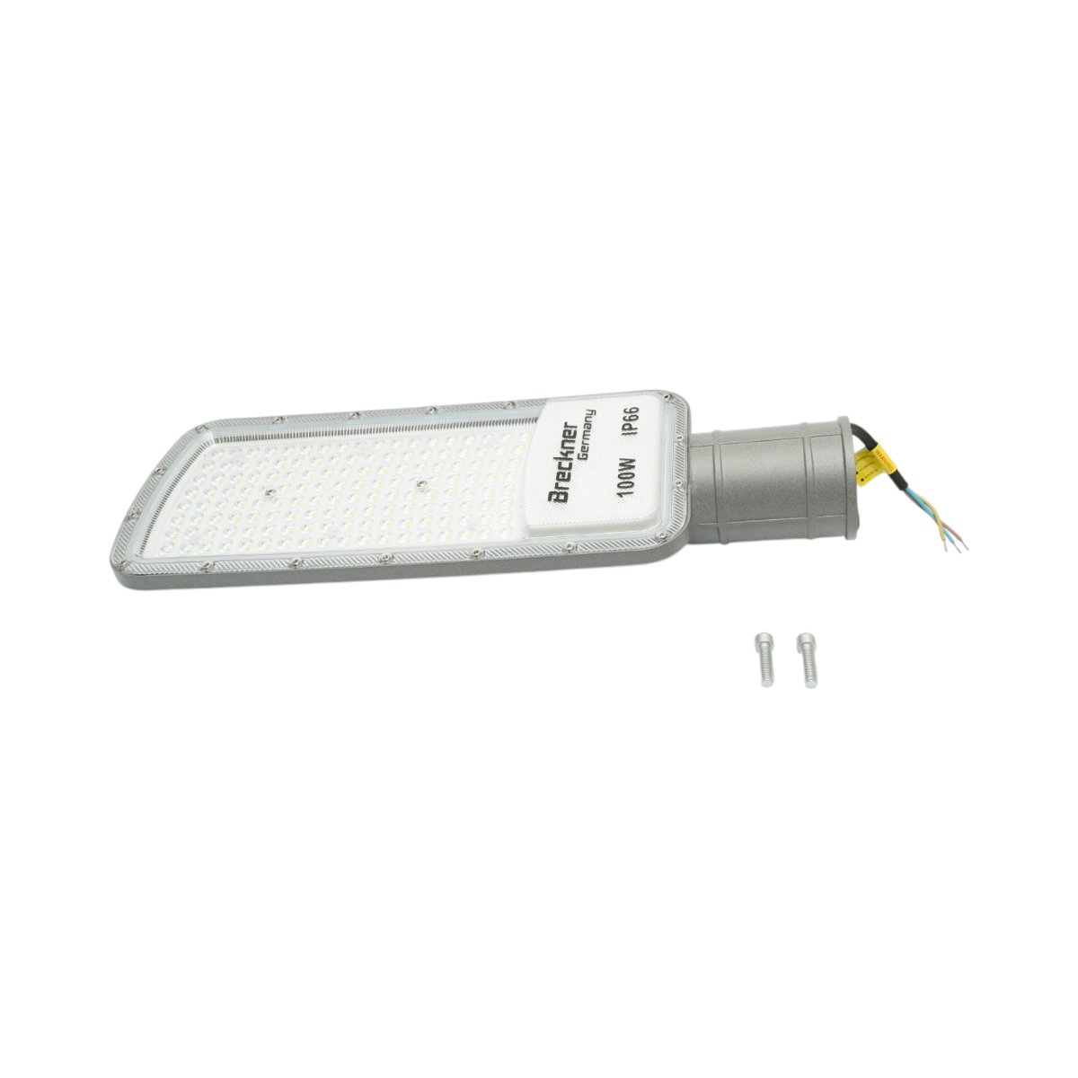 Lampa iluminat stradal LED 100W, 100-265V, 6500K, 11000lm cu prindere pe stalp 420x155x25mm IP66 Breckner Germany - imagine 4