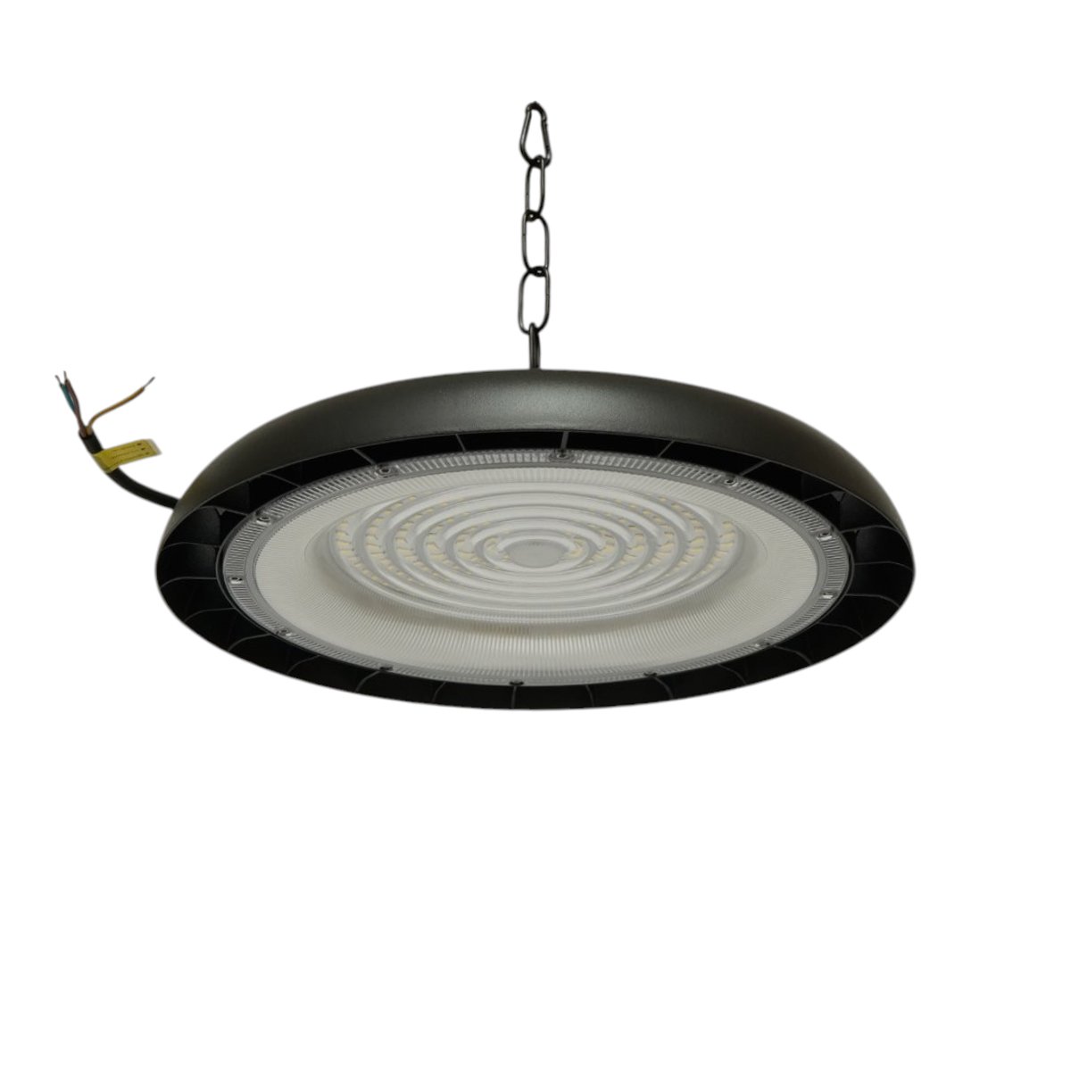 Lampa industriala LED UFO High-Bay 150W, 100-265V, 6500K, 18000lm pentru hale, depozite 325x34mm IP65 Breckner Germany