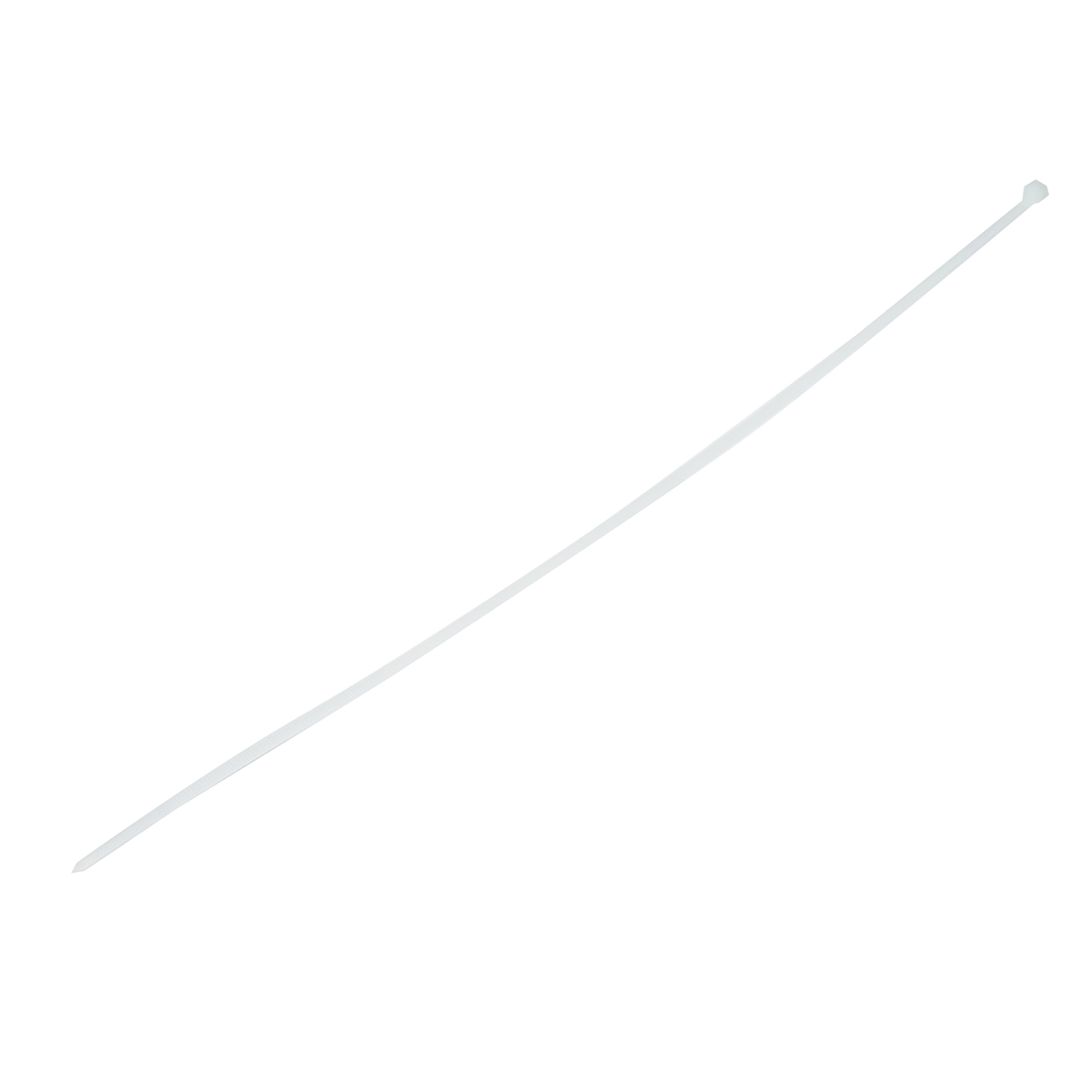 Faseta, colier plastic alb 3.5x370mm 100 buc/set Breckner Germany - imagine 2