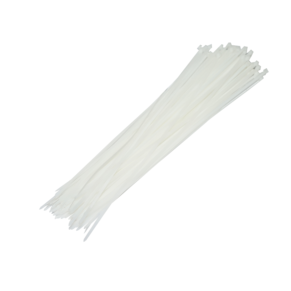 Faseta colier plastic alb 5x200mm 100 buc/set Breckner Germany