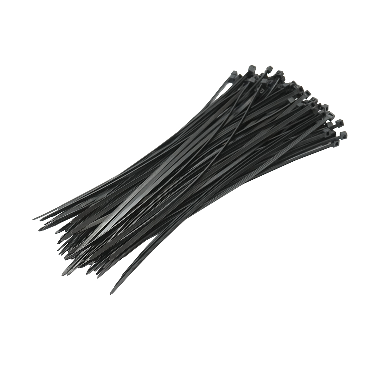 Faseta colier plastic negru 3.5x250mm 100 buc/set Breckner Germany