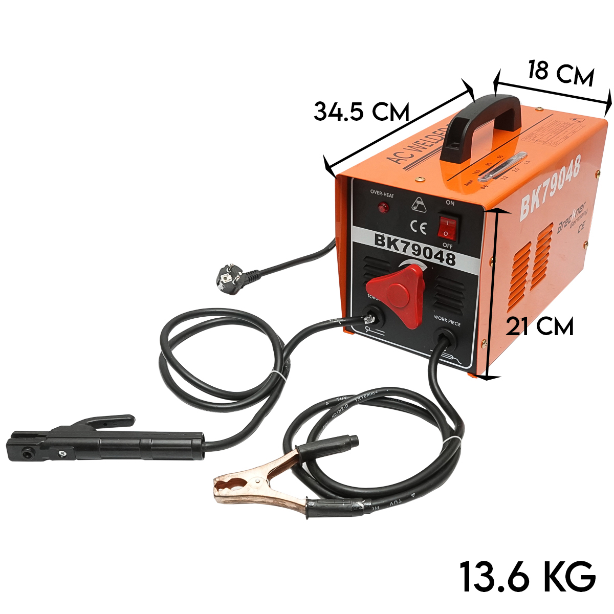 Aparat de sudura MMA 160A, 220V, electrod 1.6-3.2mm Breckner Germany