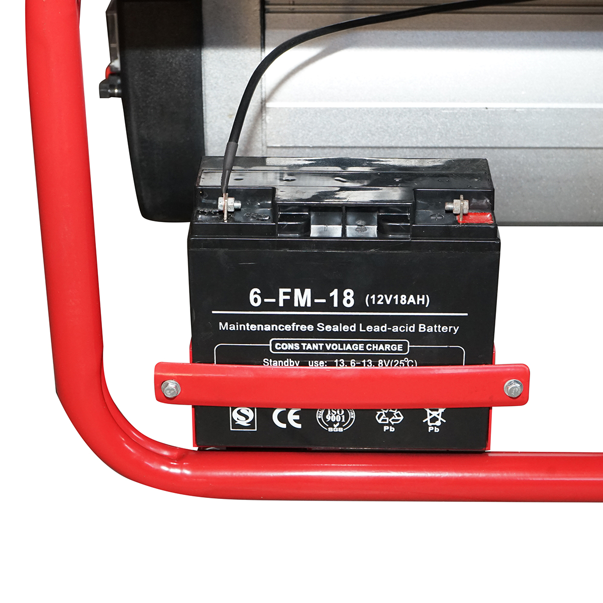 Aparat de sudura 200A cu generator electric 5KW/220V, motor pe benzina 15 CP, pornire cheie Breckner Germany - imagine 7