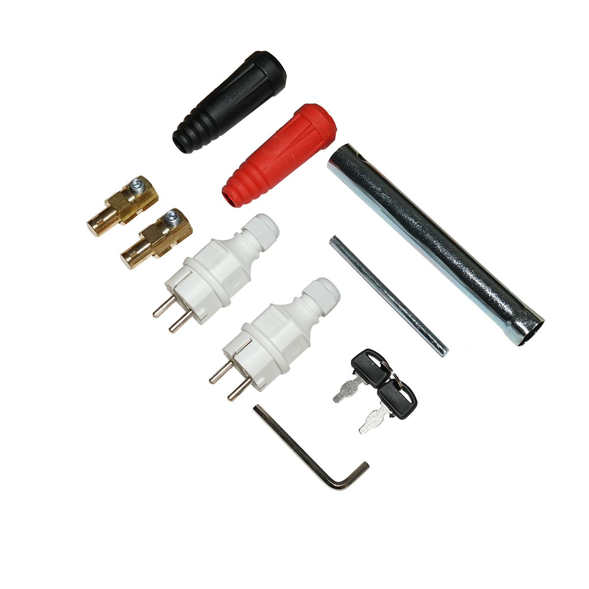 Aparat de sudura 200A cu generator electric 5KW/220V, motor pe benzina 15 CP, pornire cheie Breckner Germany - imagine 8