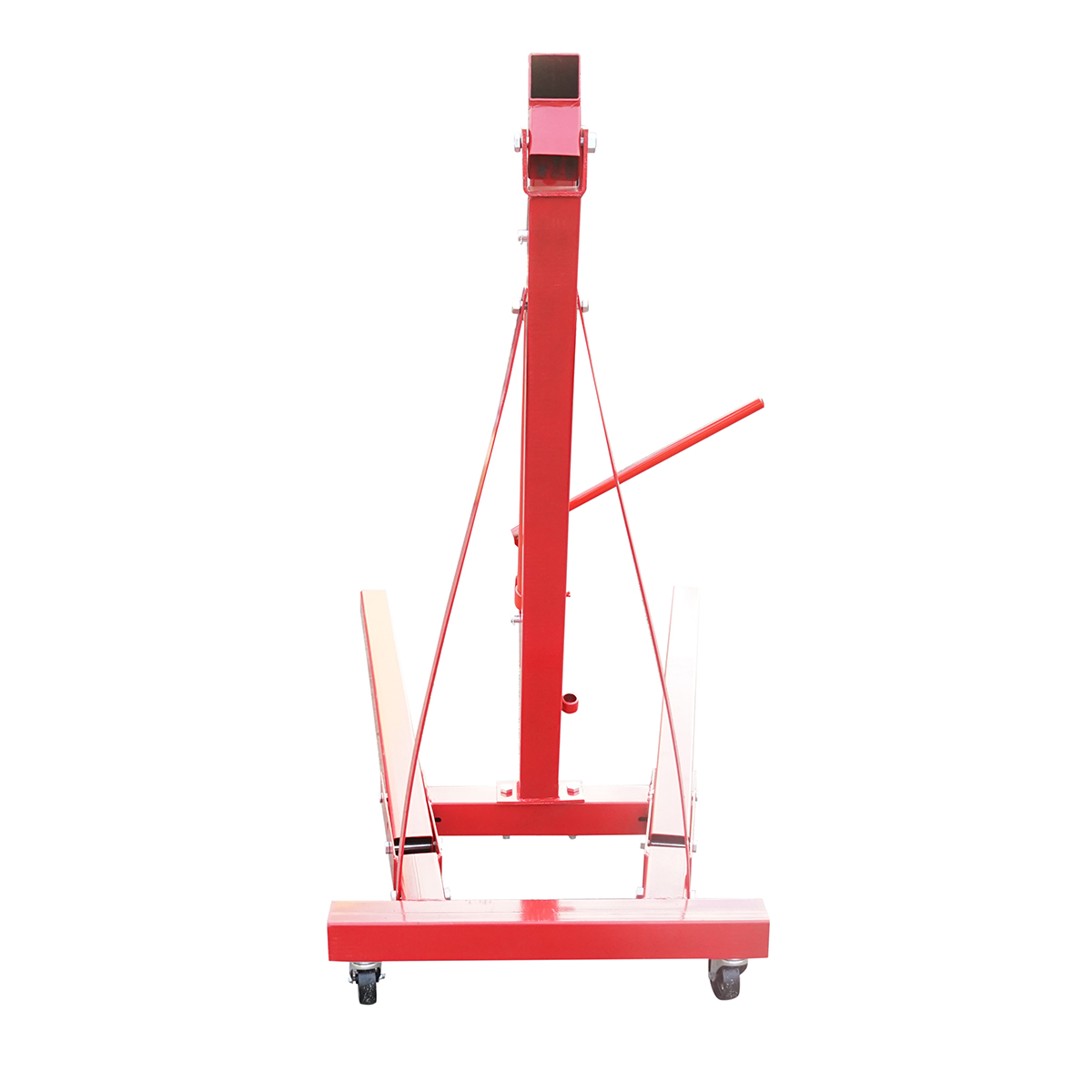 Macara hidraulica pliabila tip girafa pentru atelier 2T - imagine 5