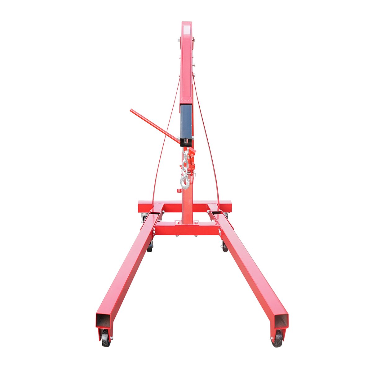 Macara hidraulica pliabila tip girafa pentru atelier 2T - imagine 4