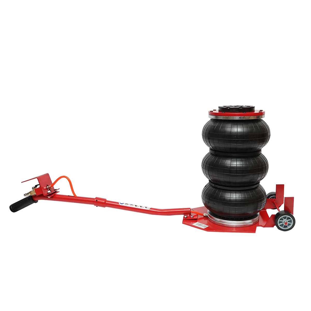 Cric pneumatic profesional cu maner lung 150-400mm 3T