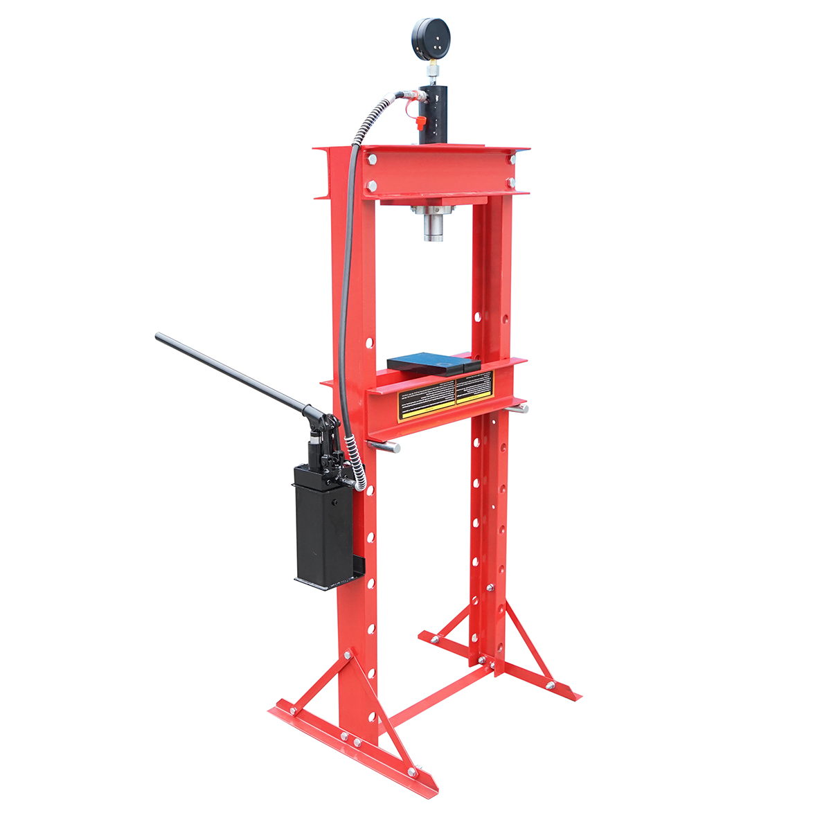 Presa hidraulica 20T, deschidere reglabila 0-820mm, cursa piston 0-150mm - imagine 2