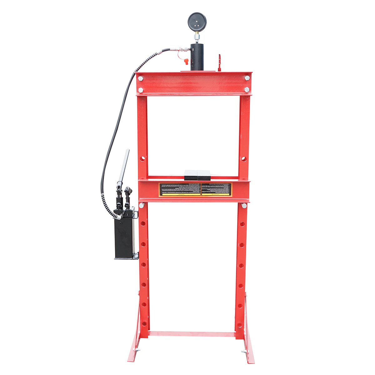 Presa hidraulica 20T, deschidere reglabila 0-820mm, cursa piston 0-150mm - imagine 3