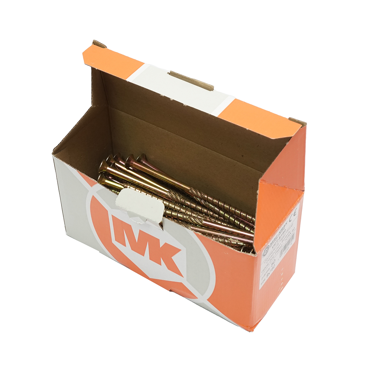 Surub lemn autofiletant 8x160mm tip torx TX40, cap inecat 50 buc/cutie - imagine 4