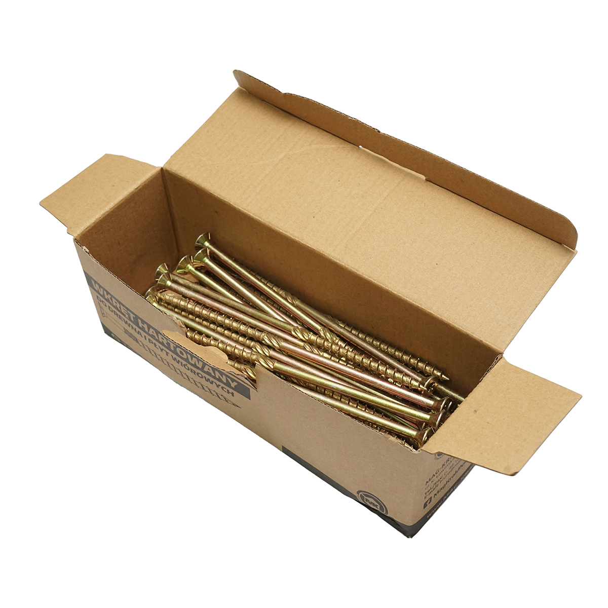 Surub lemn autofiletant 8x200mm tip torx TX40, cap inecat 50 buc/cutie - imagine 4