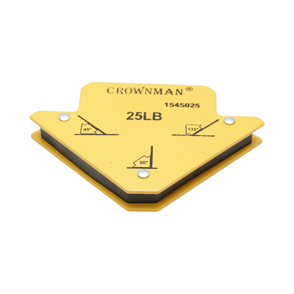 Suport magnetic sudura tip sageata, unghiuri 45°, 90°, 135°, forta sustinere max. 11.3Kg Crownman - imagine 3