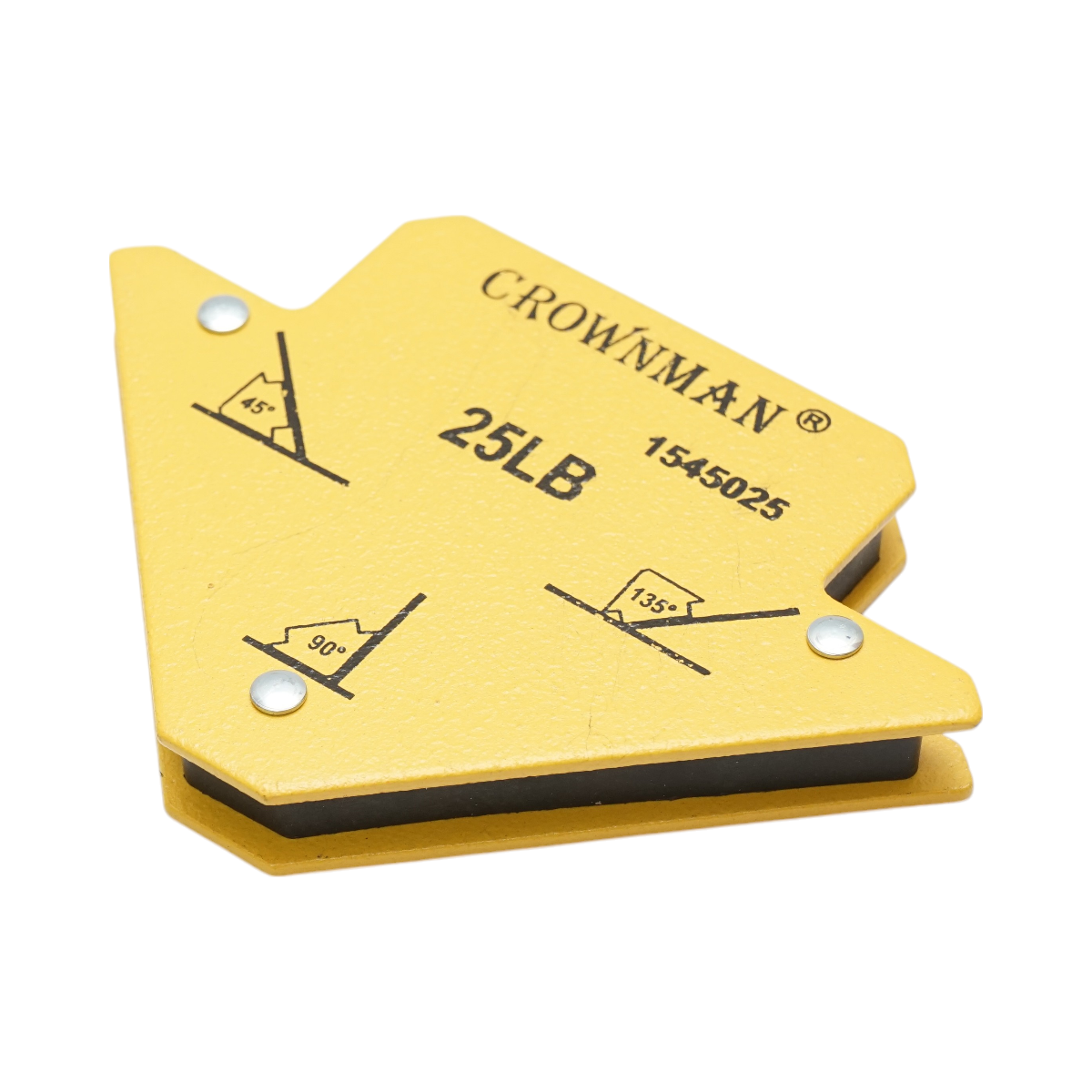 Suport magnetic sudura tip sageata, unghiuri 45°, 90°, 135°, forta sustinere max. 11.3Kg Crownman