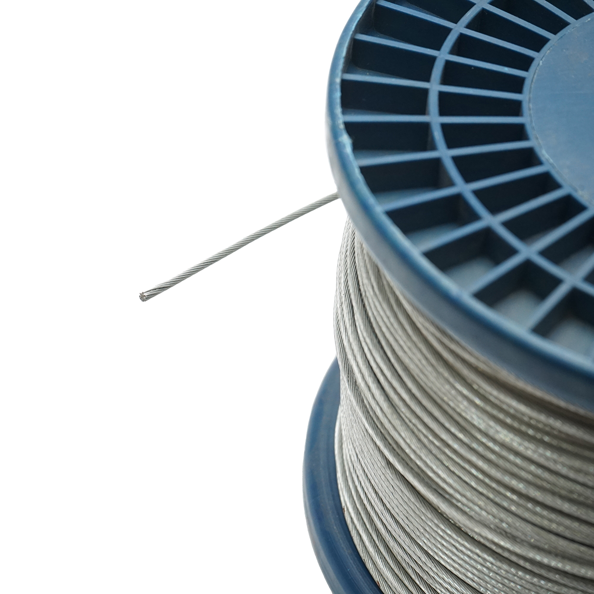 Cablu otel galvanizat 2mm, fire 1x19, sarcina maxima 80Kg, greutate 4.8Kg, 250m/rola - imagine 3