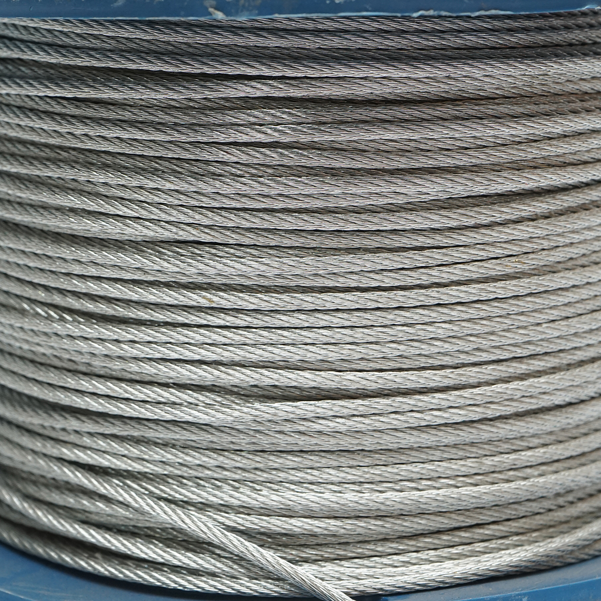 Cablu otel galvanizat 3mm, fire 6x7+FC, sarcina maxima 529Kg, greutate 6.32Kg, 200m/rola - imagine 2