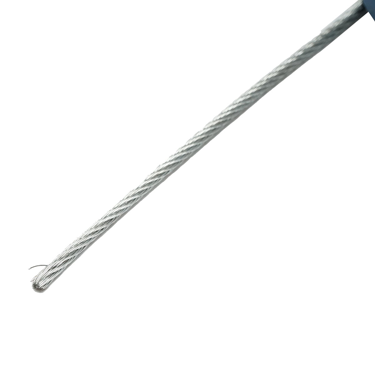 Cablu otel galvanizat 3mm, fire 6x7+FC, sarcina maxima 529Kg, greutate 6.32Kg, 200m/rola - imagine 3
