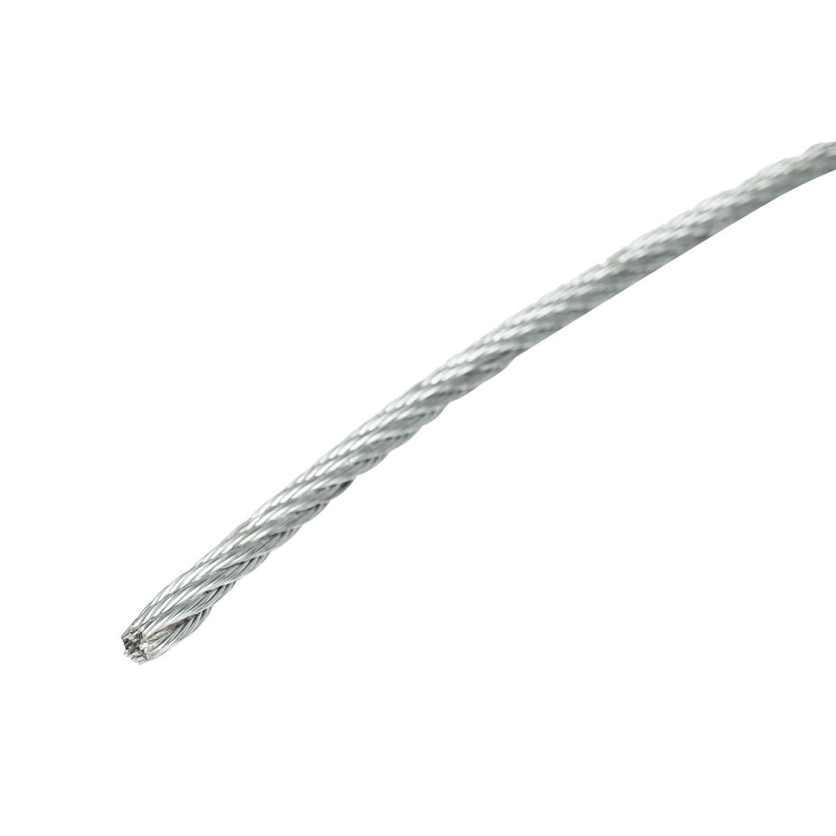 Cablu otel galvanizat 4mm, fire 6x7, sarcina maxima 940Kg, greutate 8.4Kg, 150m/rola - imagine 3