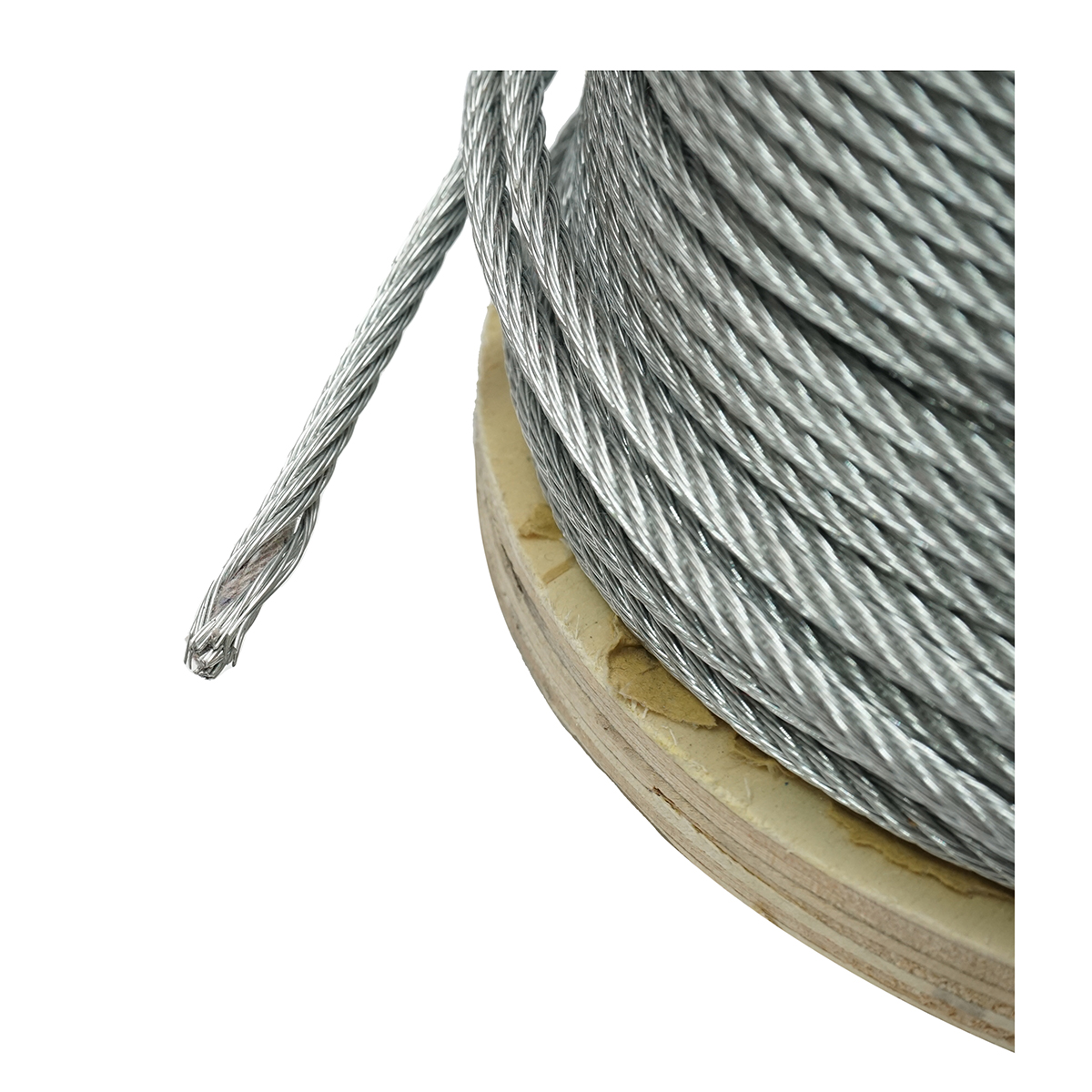 Cablu otel galvanizat 5mm, fire 6x7, sarcina maxima 1460Kg, greutate 13.1Kg, 150m/rola - imagine 3