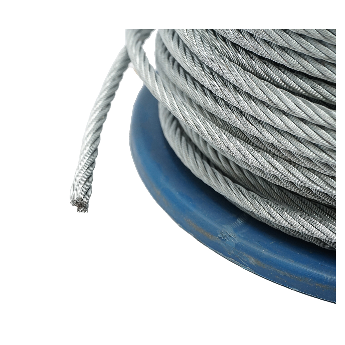 Cablu otel galvanizat 6mm, fire 6x19, sarcina maxima 1960Kg, greutate 12.5Kg, 100m/rola - imagine 3