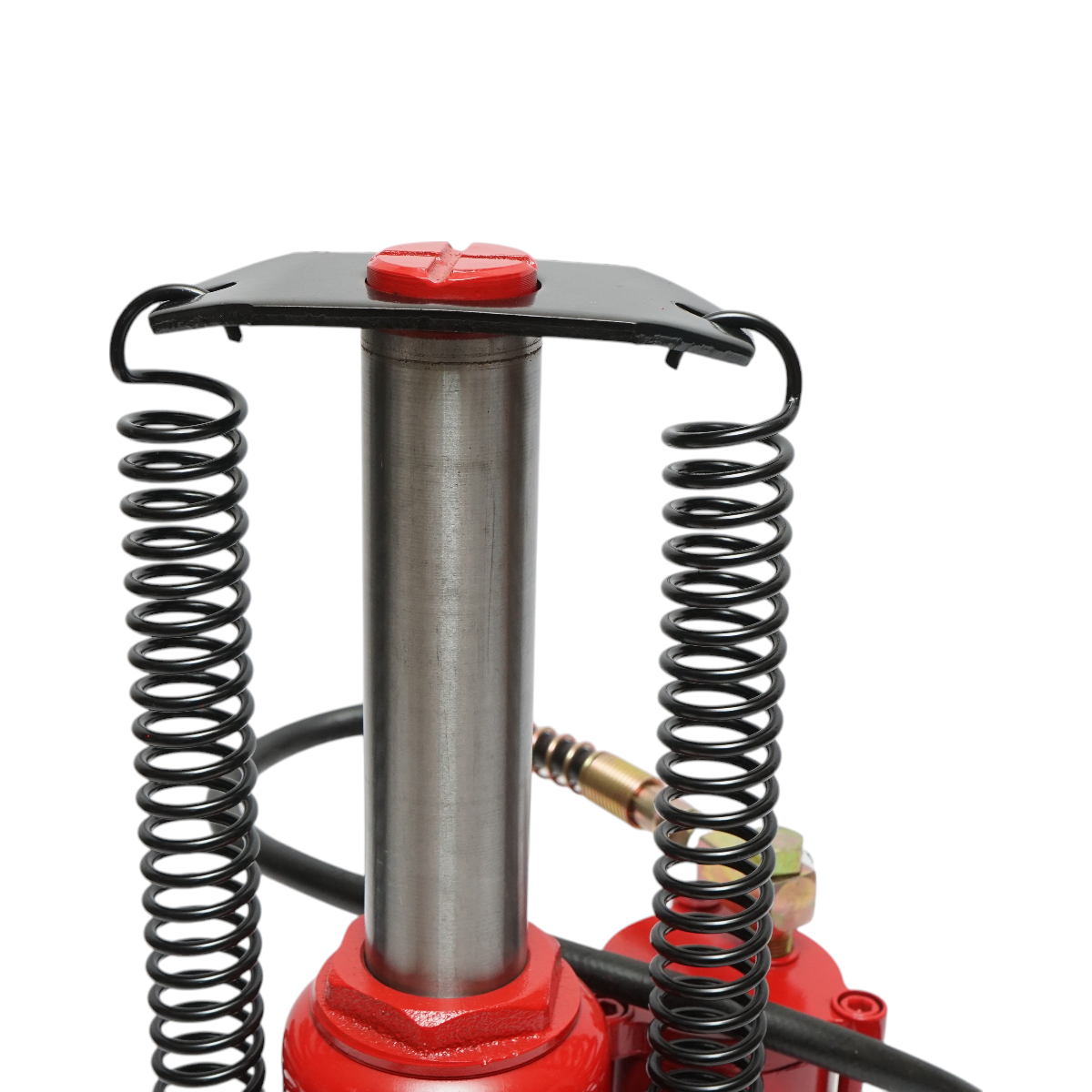 Cric hidro-pneumatic 12T, inaltime 260-510mm, presiune max. 8.5 bar, racord 1/4 - imagine 8