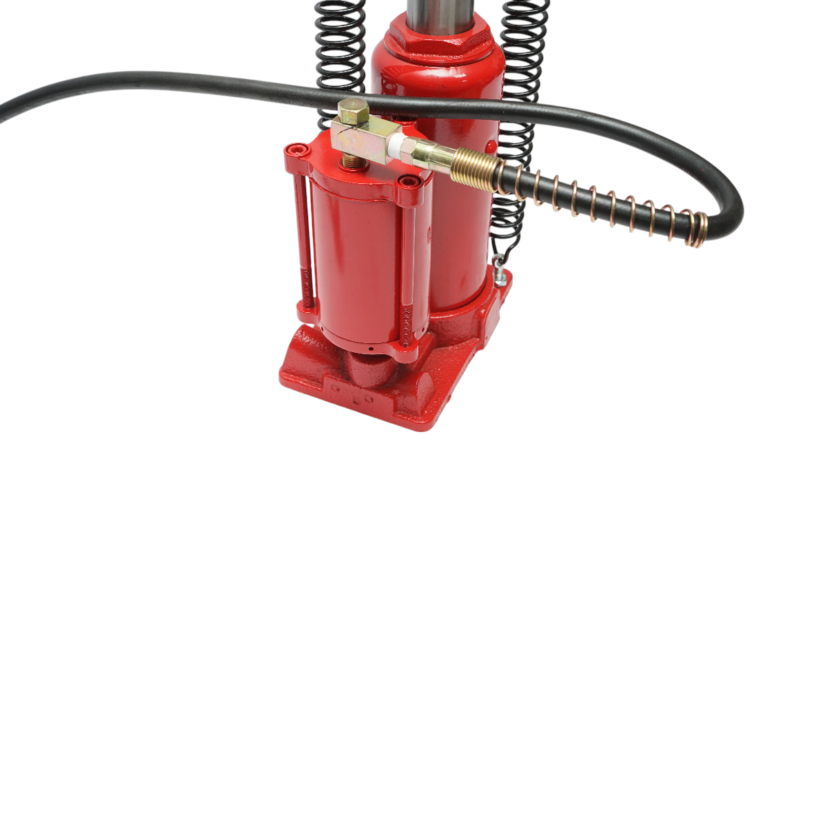 Cric hidro-pneumatic 12T, inaltime 260-510mm, presiune max. 8.5 bar, racord 1/4 - imagine 9