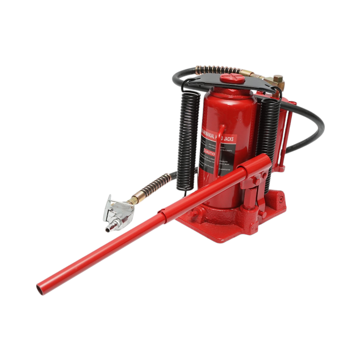 Cric hidro-pneumatic 12T, inaltime 260-510mm, presiune max. 8.5 bar, racord 1/4 - imagine 3
