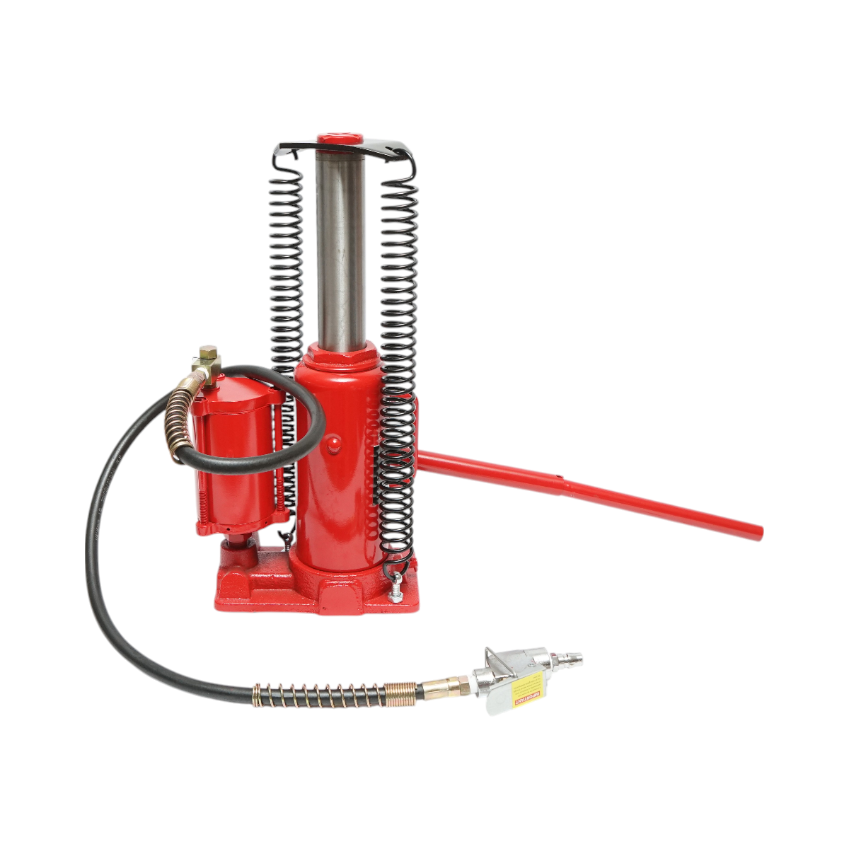 Cric hidro-pneumatic 12T, inaltime 260-510mm, presiune max. 8.5 bar, racord 1/4 - imagine 7