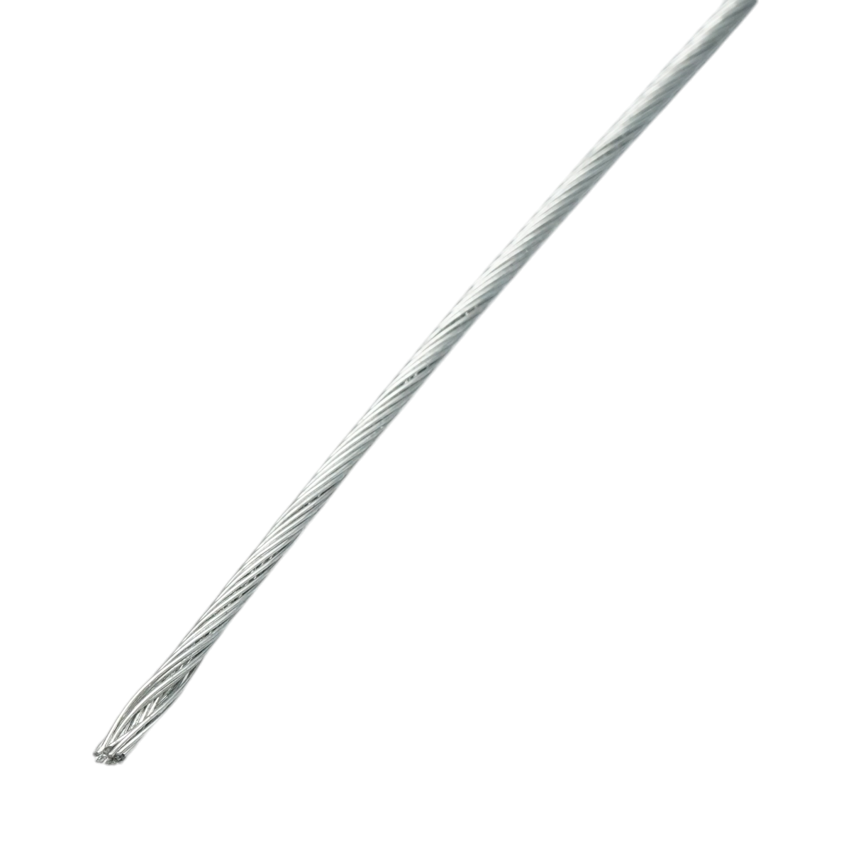 Cablu otel galvanizat 1.5mm, fire 1x19, sarcina maxima 211Kg, greutate 5.12Kg, 200m/rola - imagine 3