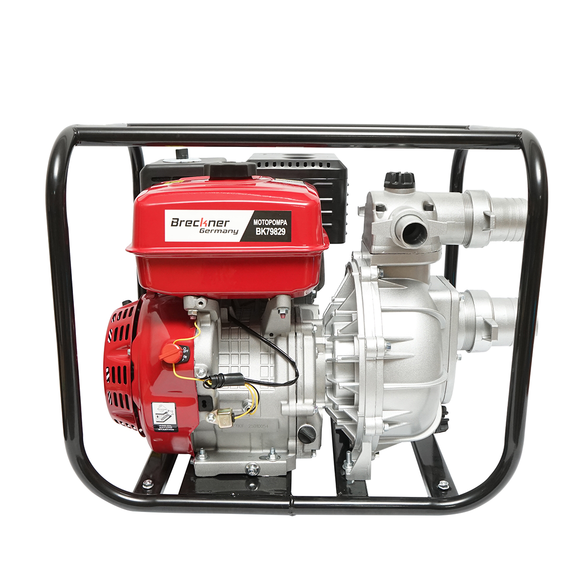 Motopompa pe benzina 15 CP, 3 toli, debit 40m3/h, adancime absorbtie 7m, inaltime refulare 80m Breckner Germany