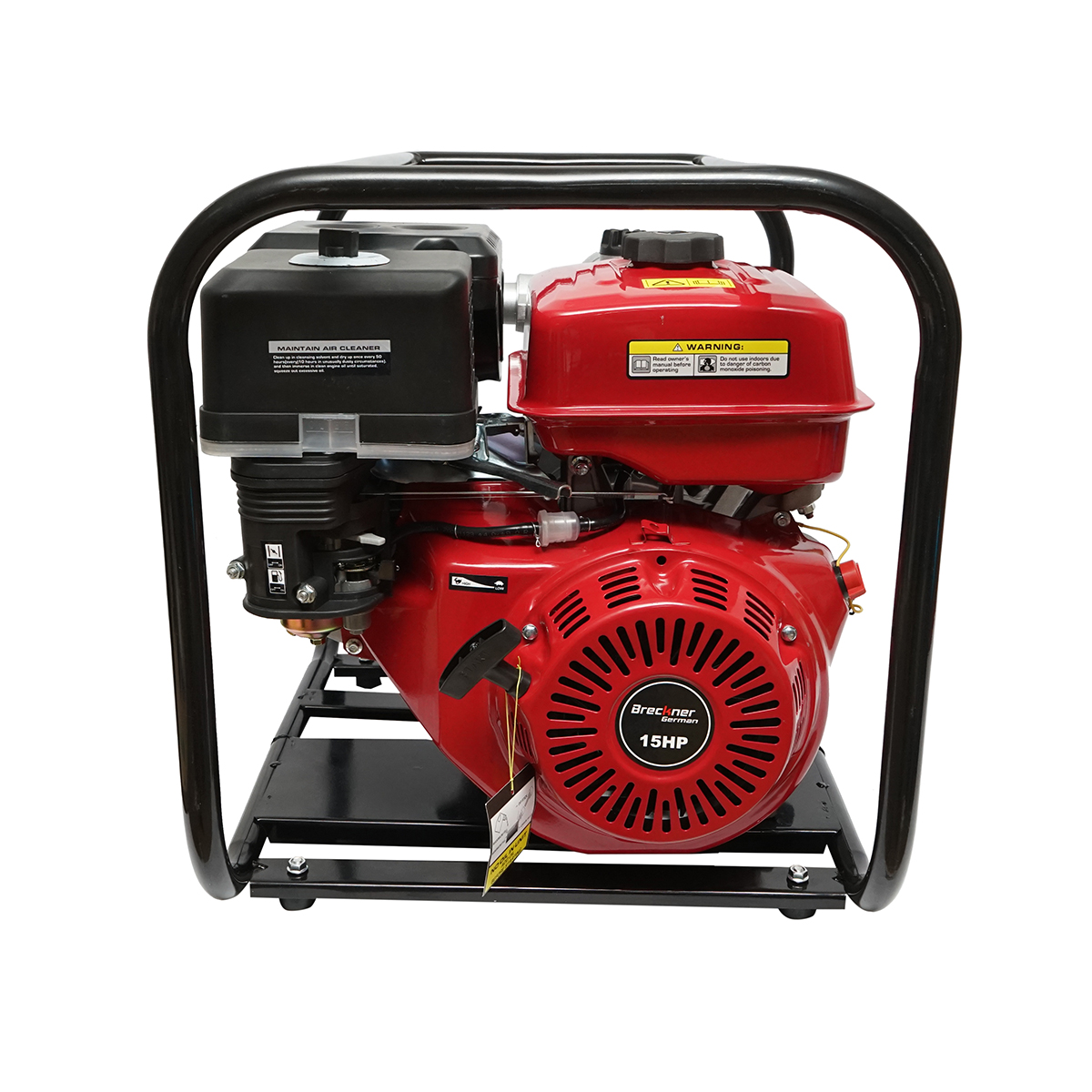 Motopompa pe benzina 15 CP, 3 toli, debit 40m3/h, adancime absorbtie 7m, inaltime refulare 80m Breckner Germany - imagine 2