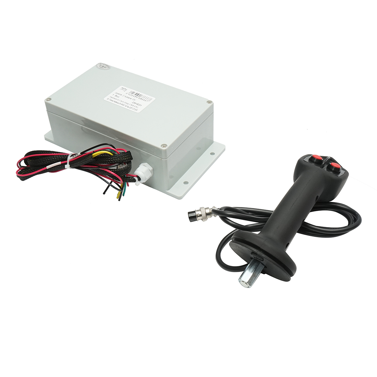 Joystick electric 2 butoane cu modul de comanda 12V - imagine 3