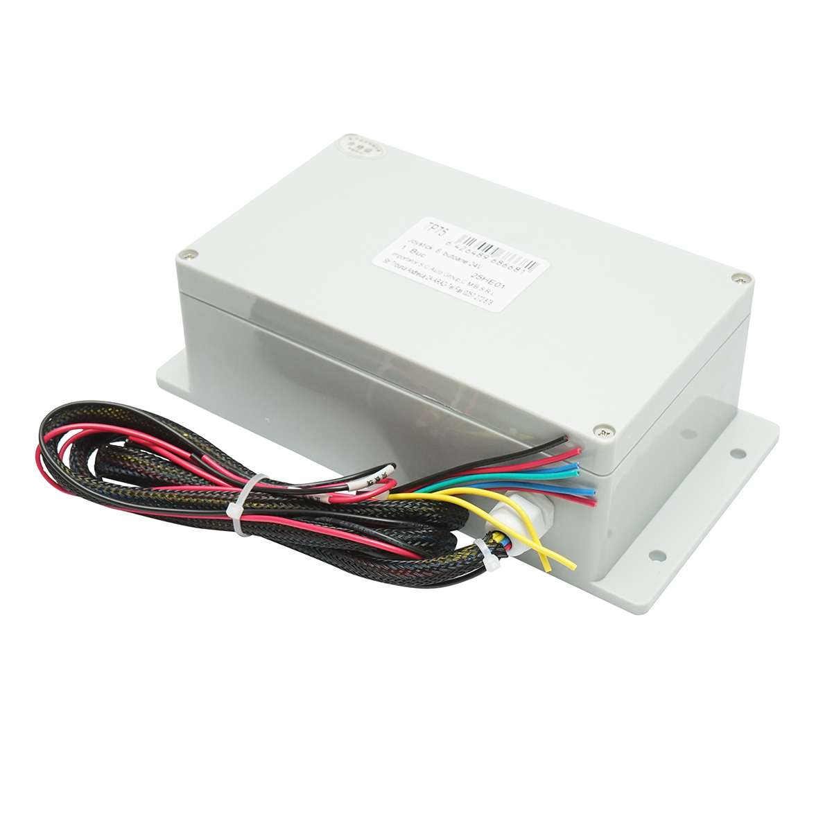 Joystick electric 6 butoane cu modul de comanda 24V - imagine 5