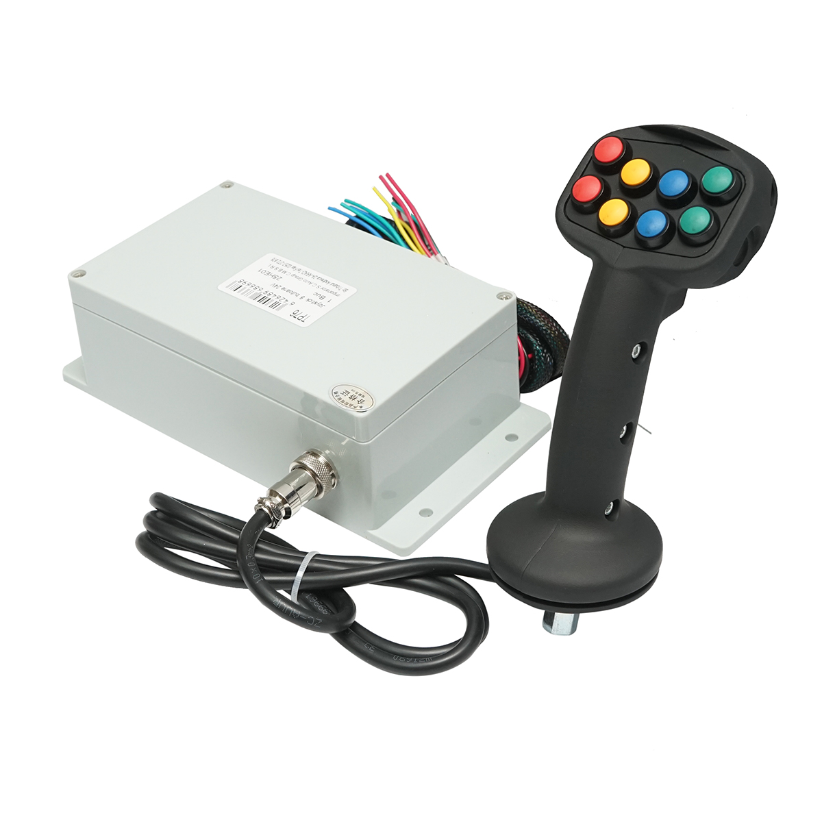 Joystick electric 8 butoane cu modul de comanda 24V