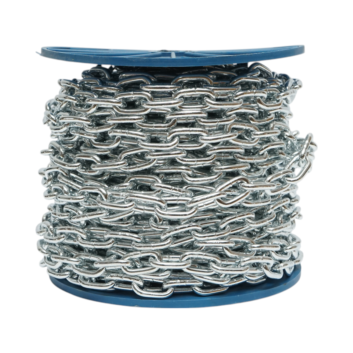 Lant electrogalvanizat 4.7x19x17mm DIN5685A 30m/rola tambur plastic - imagine 3