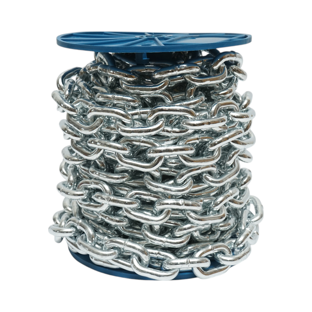 Lant electrogalvanizat 10x28.5x33.5mm DIN766 10m/rola tambur plastic - imagine 3